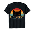 Black Cat Daddy Birthday Fathers Day T-Shirt - Minimalist Print Men Women - T-Shirt, Sweatshirt, Hoodie