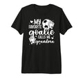 Proud Soccer Goalie Grandma Soccer T-Shirt - Custom Art Print for Adults - T-Shirt, Sweatshirt, Hoodie