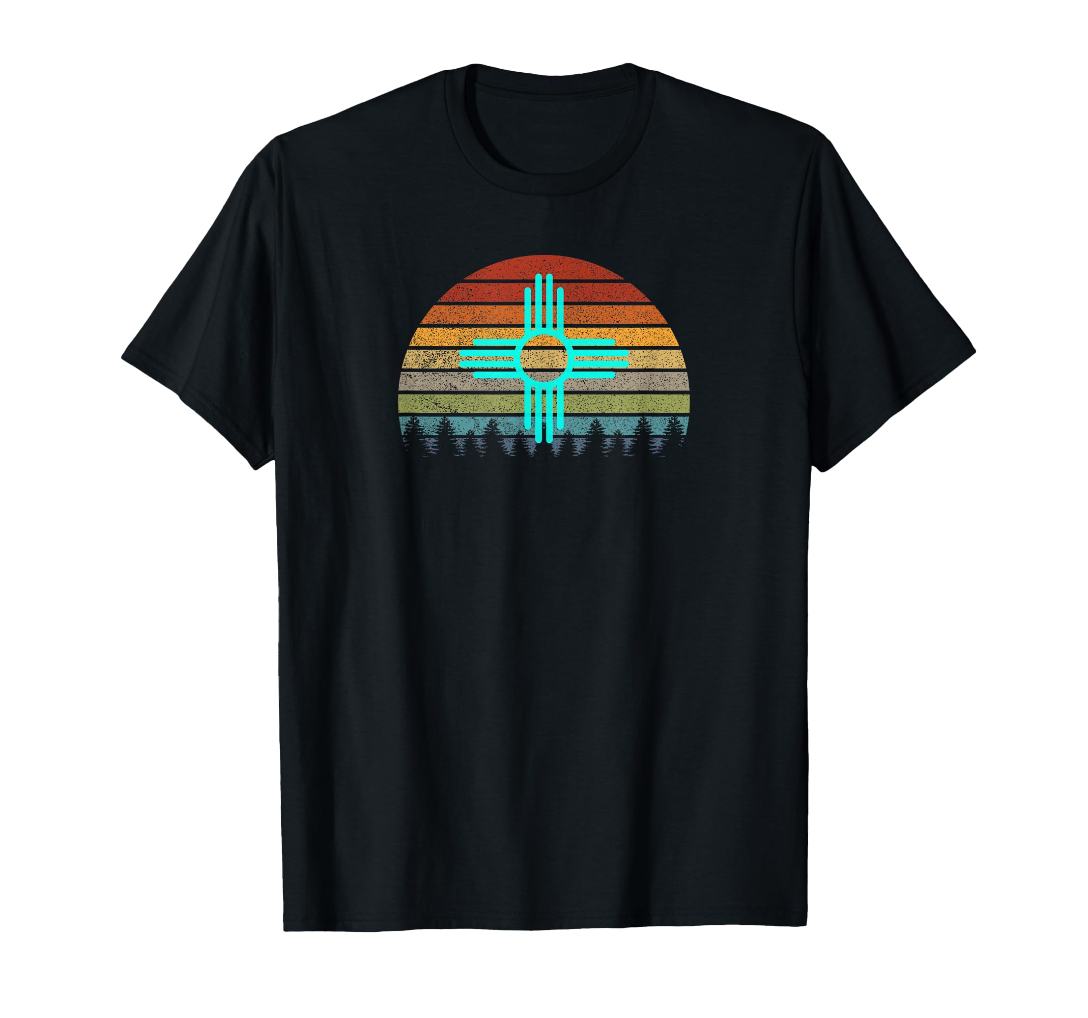 Zia New Mexico Gift Zia Symbol T-Shirt - Custom Art Print Men Women - T-Shirt, Sweatshirt, Hoodie