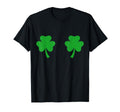 Shamrock Boobs Irish Boobies St Patricks Day T-Shirt - Graphic Print Unisex - T-Shirt, Sweatshirt, Hoodie