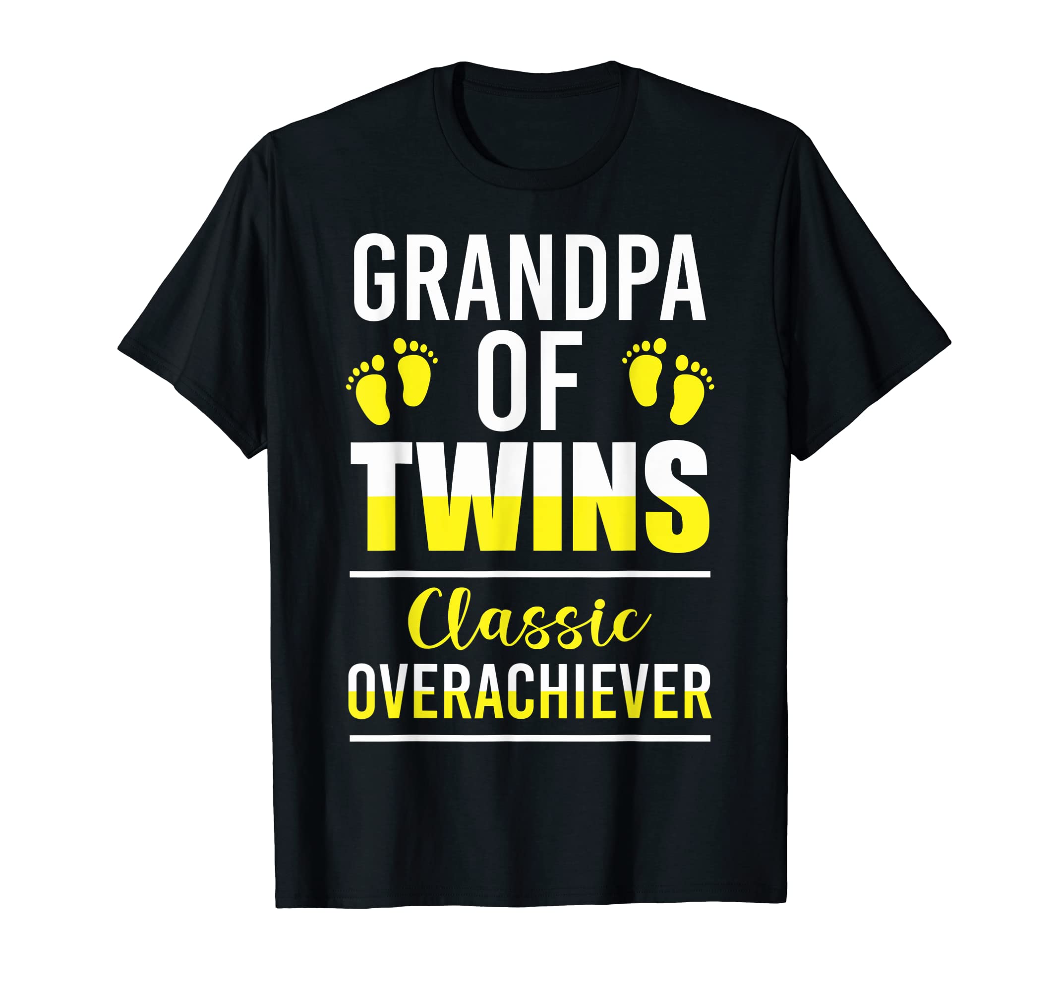 Funny Grandpa Twins First Time Grandpa T-Shirt - Graphic Print for Adults - T-Shirt, Sweatshirt, Hoodie