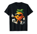 Orange Soccer T-Shirt - Aesthetic Graphic Unisex - T-Shirt, Sweatshirt, Hoodie