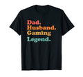Dad Husband Gaming Legend Gamer T-Shirt - Fun Novelty Design for Adults - T-Shirt, Sweatshirt, Hoodie