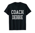 Coach Debbie Custom Football Soccer T-Shirt - Fun Novelty Design Unisex - T-Shirt, Sweatshirt, Hoodie