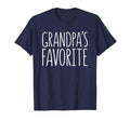 Grandpas Favorite Grandchild T-Shirt - Aesthetic Graphic Men Women - T-Shirt, Sweatshirt, Hoodie