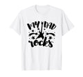 My Dad Rocks Guitar Musician Fathers T-Shirt - Aesthetic Graphic Men Women - T-Shirt, Sweatshirt, Hoodie
