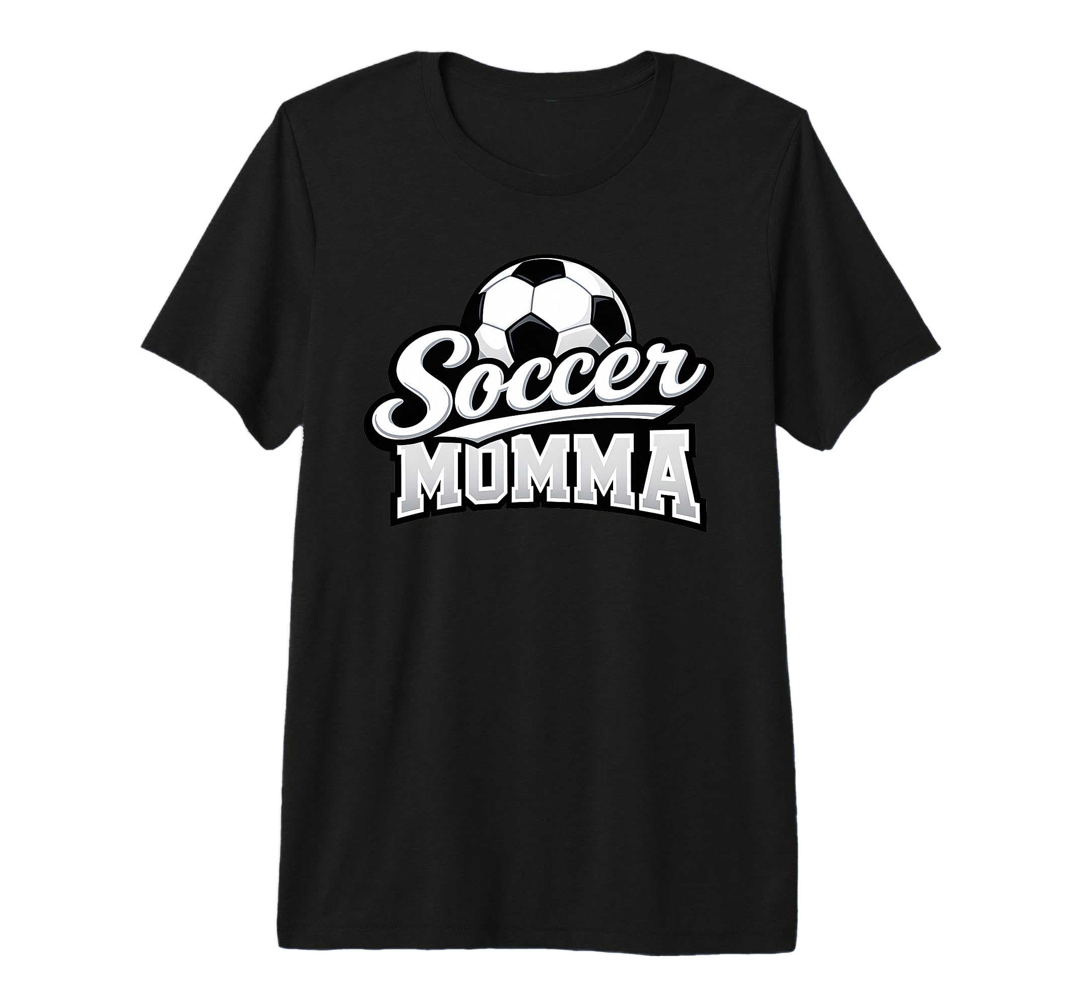 Soccer Momma Mothers Day Soccer Ball T-Shirt - Novelty Apparel Men Women - T-Shirt, Sweatshirt, Hoodie