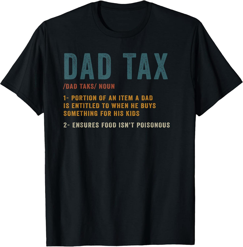 Vintage Dad Tax Definition Men Funny Father's Day - Adult & Kids T-Shirts, Sweatshirts & Hoodies apparel design preview 1