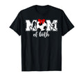 Mom Both Proud Soccer And Dance Mom T-Shirt - Minimalist Print Unisex - T-Shirt, Sweatshirt, Hoodie