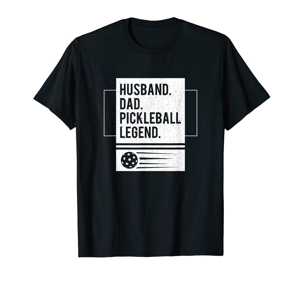 Husband Dad Pickleball Legend Hoodie - Casual Everyday Wear for Adults - T-Shirt, Sweatshirt, Hoodie