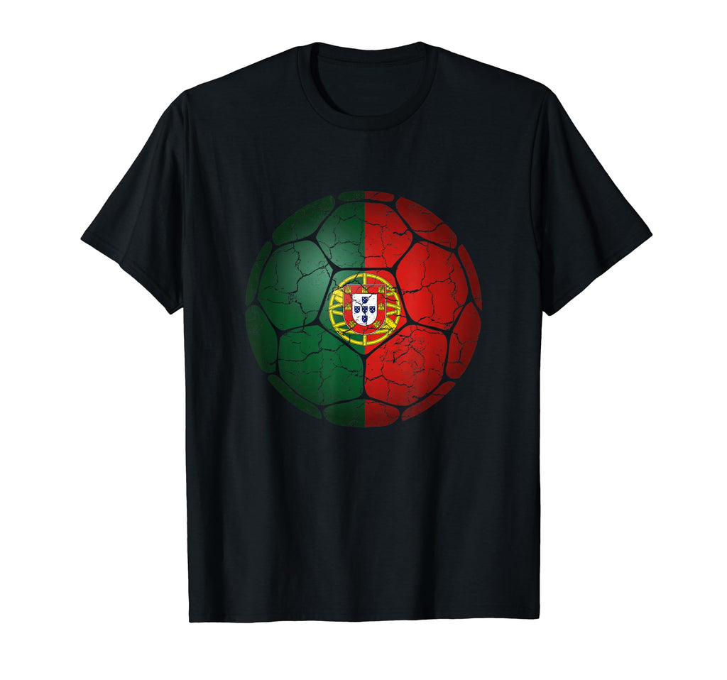 Portugal Portuguese Soccer Fan Football Flag T-Shirt - Graphic Print Unisex - T-Shirt, Sweatshirt, Hoodie