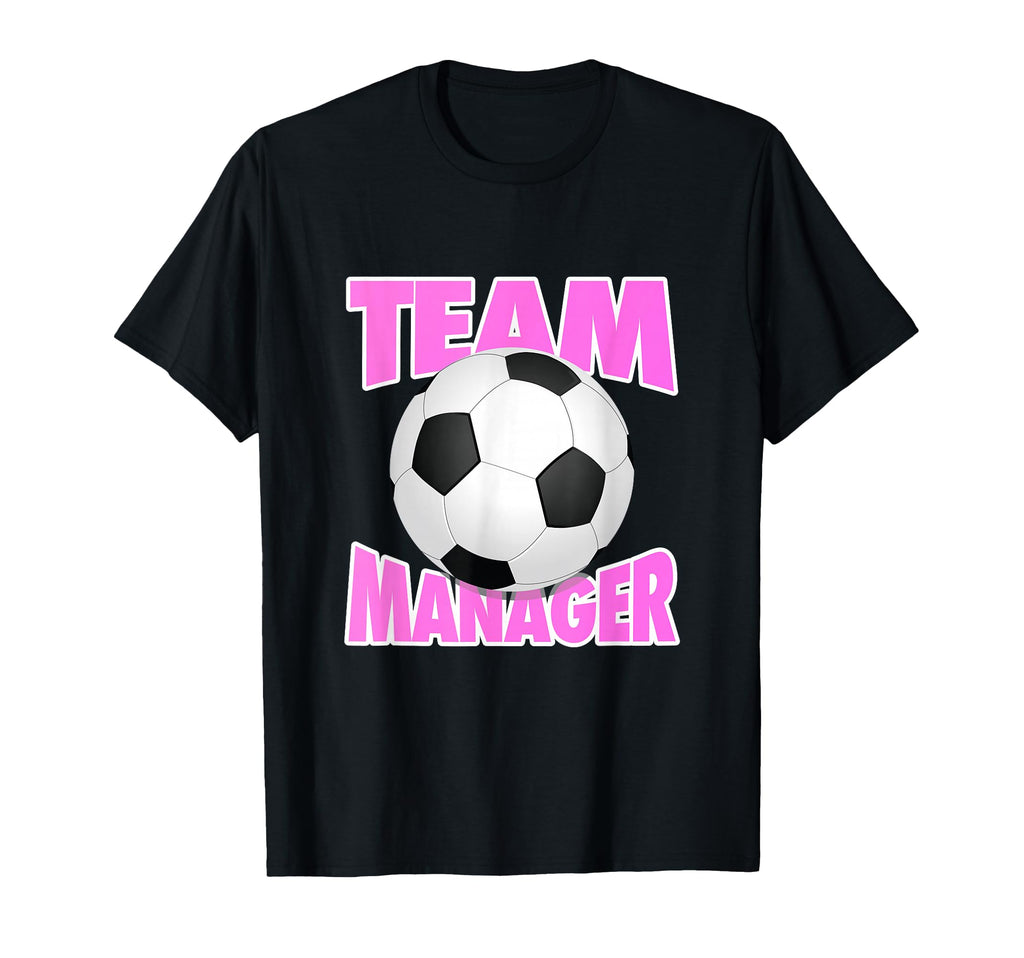 Soccer Team Manager Soccer Ball T-Shirt - Minimalist Print Men Women - T-Shirt, Sweatshirt, Hoodie