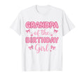 Grandpa Birthday Coquette Bow Party T-Shirt - Trendy Graphic Men Women - T-Shirt, Sweatshirt, Hoodie