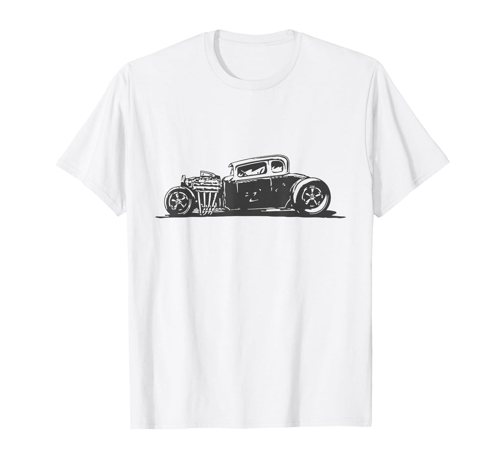 Hot Rod Rust Racer Old Muscle Car T-Shirt - Streetwear Style Men Women - T-Shirt, Sweatshirt, Hoodie