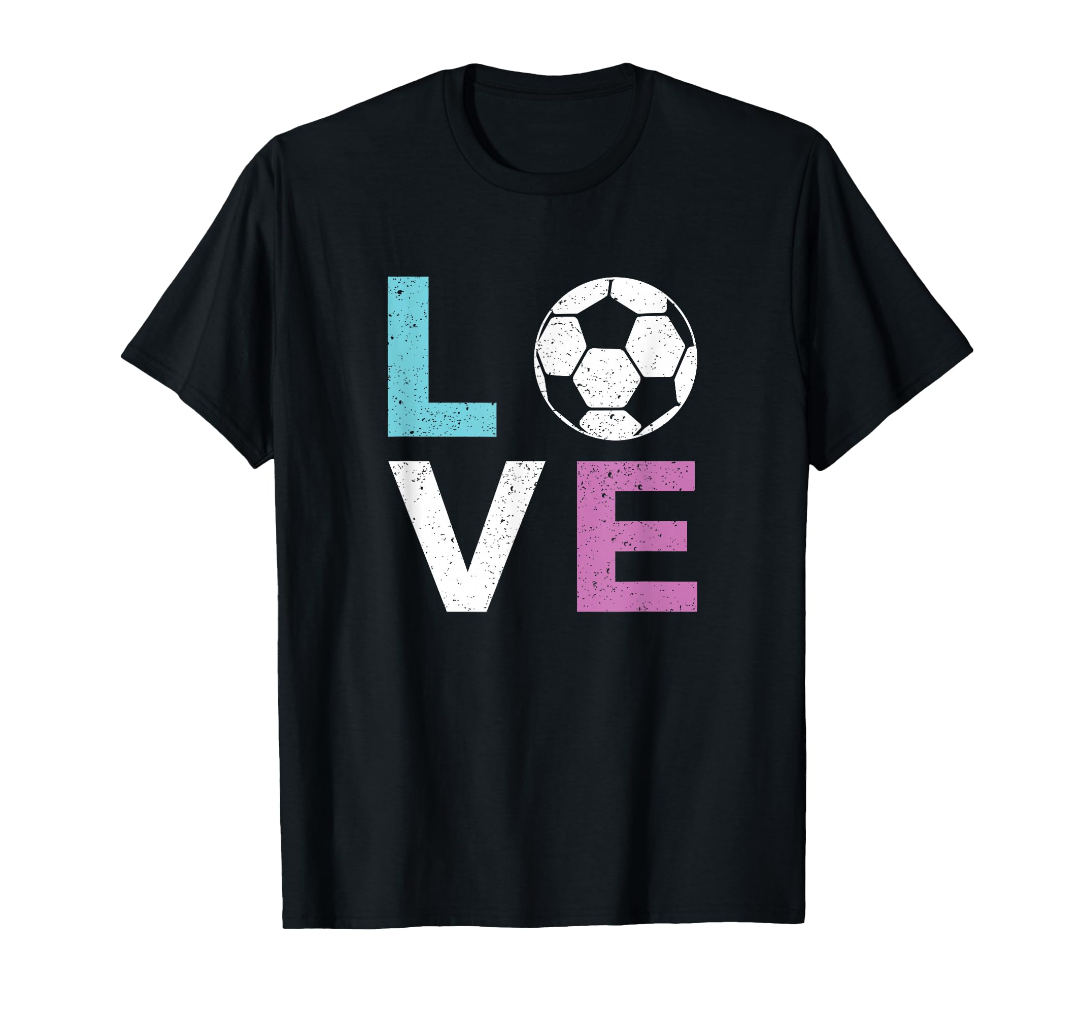 Soccer Themed I Love Soccer T-Shirt - Casual Everyday Wear Unisex - T-Shirt, Sweatshirt, Hoodie