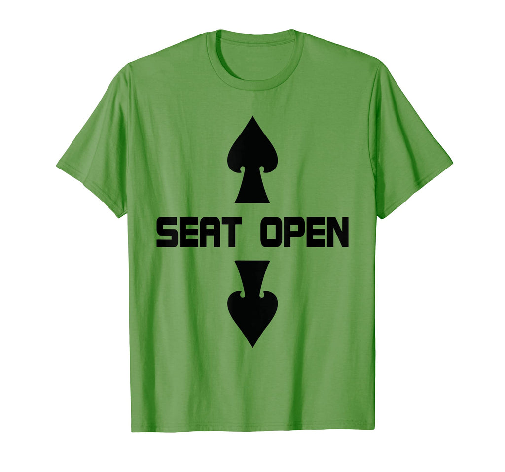Mens Seat Open Two Seater Funny T-Shirt - Casual Everyday Wear Men Women - T-Shirt, Sweatshirt, Hoodie
