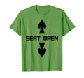 Mens Seat Open Two Seater Funny T-Shirt - Casual Everyday Wear Men Women - T-Shirt, Sweatshirt, Hoodie