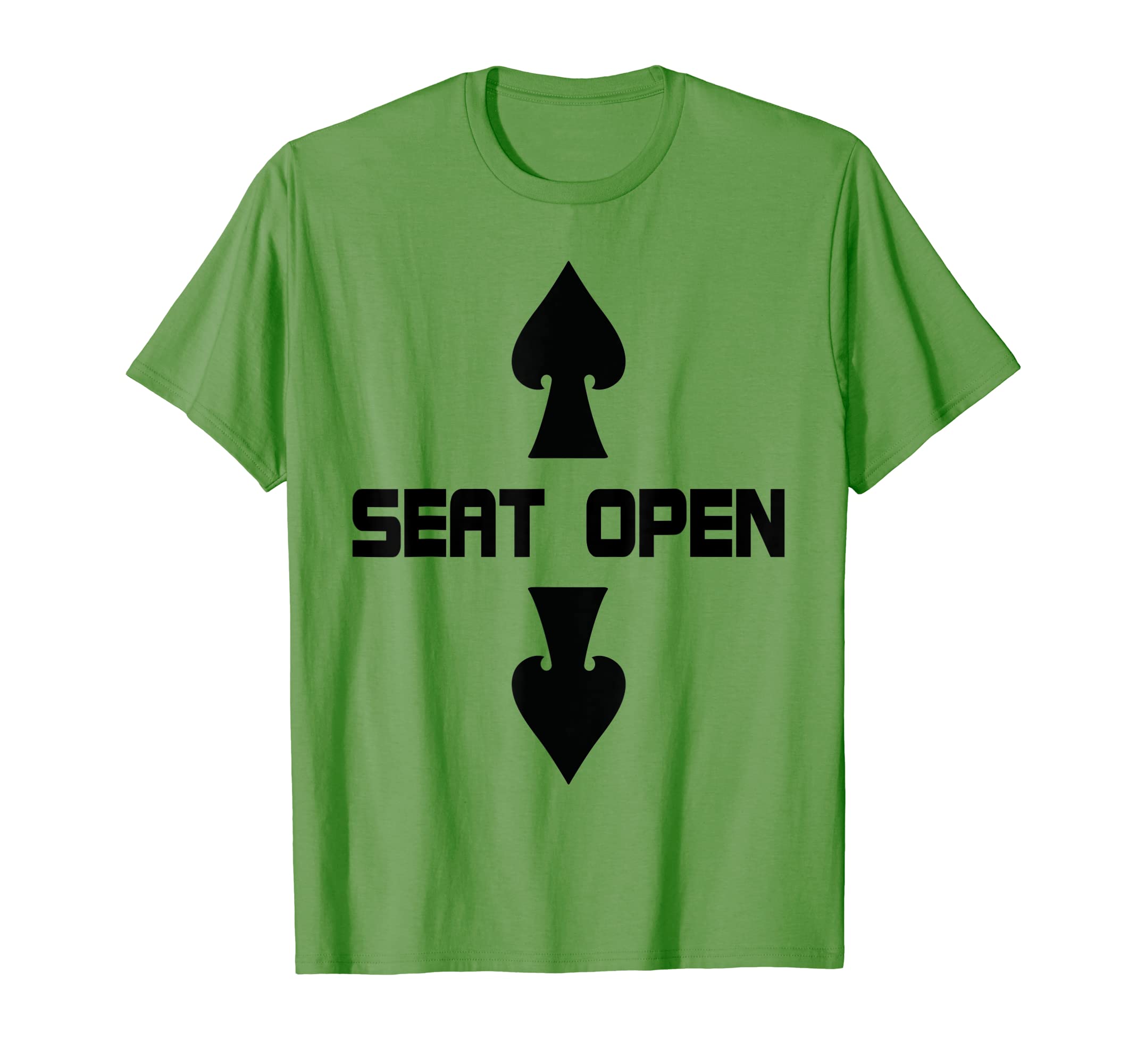 Mens Seat Open Two Seater Funny T-Shirt - Casual Everyday Wear Men Women - T-Shirt, Sweatshirt, Hoodie