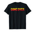 Pixelated Game Over 80S Arcade T-Shirt - Minimalist Print Unisex - T-Shirt, Sweatshirt, Hoodie
