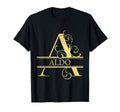 Aldo Name T-Shirt - Minimalist Print Unisex - T-Shirt, Sweatshirt, Hoodie
