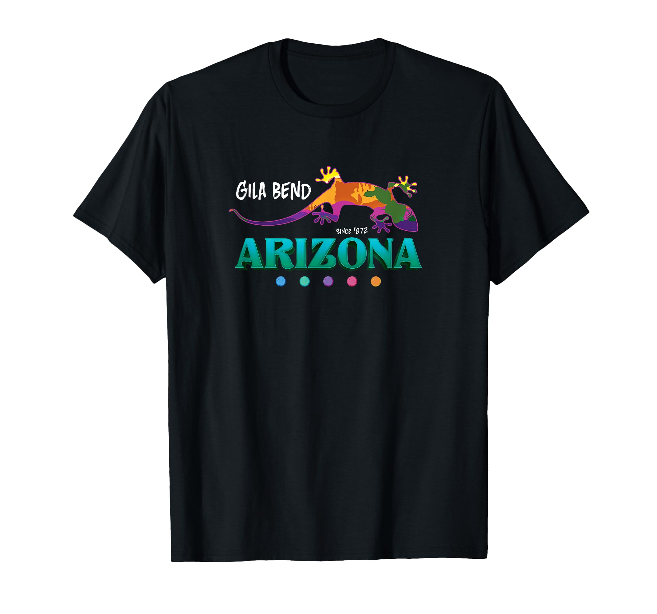 Gila Bend Arizona Usa Desert Gecko T-Shirt - Minimalist Print for Adults - T-Shirt, Sweatshirt, Hoodie