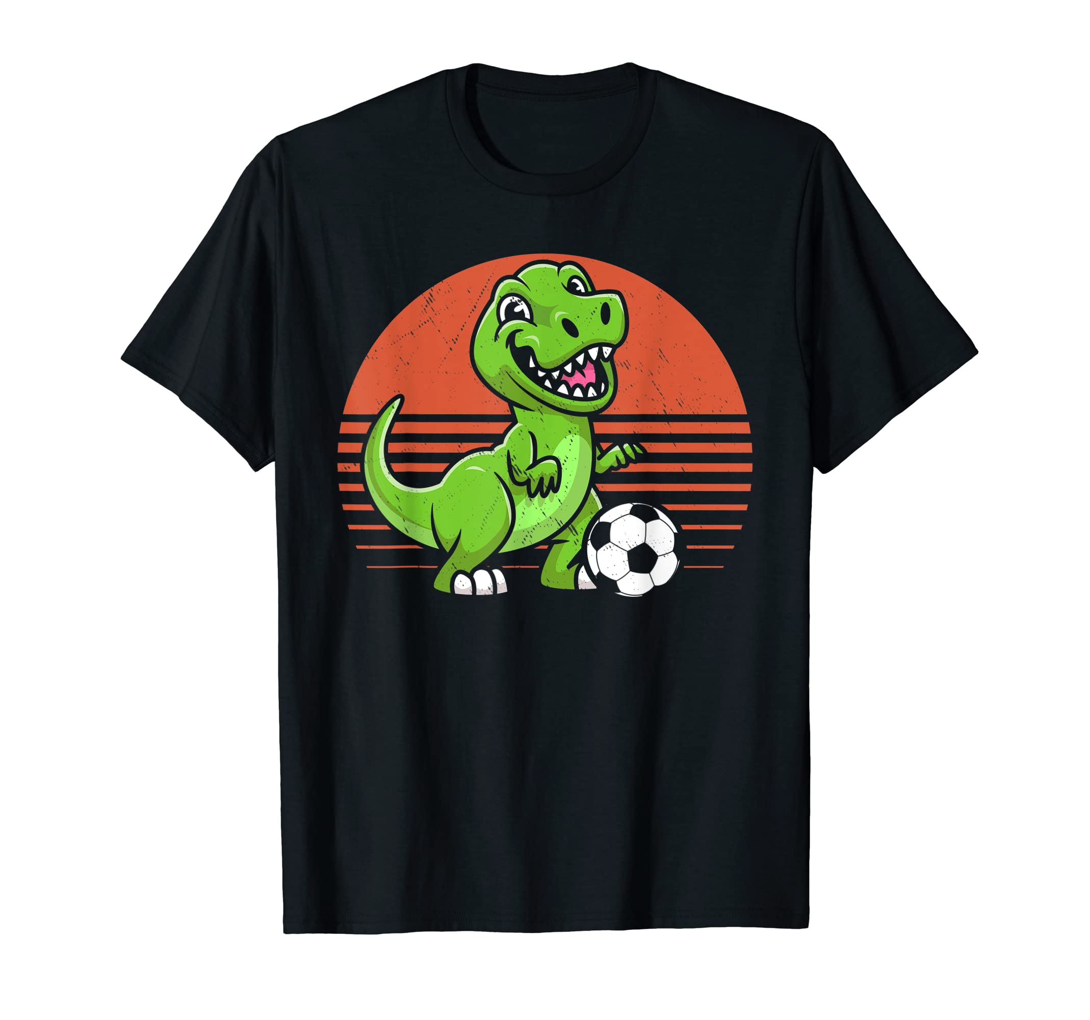 Soccer Dinosaurs Dino T-Shirt - Novelty Apparel for Adults - T-Shirt, Sweatshirt, Hoodie