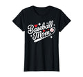 Baseball Mom Sports Player Mother T-Shirt - Minimalist Print for Adults - T-Shirt, Sweatshirt, Hoodie