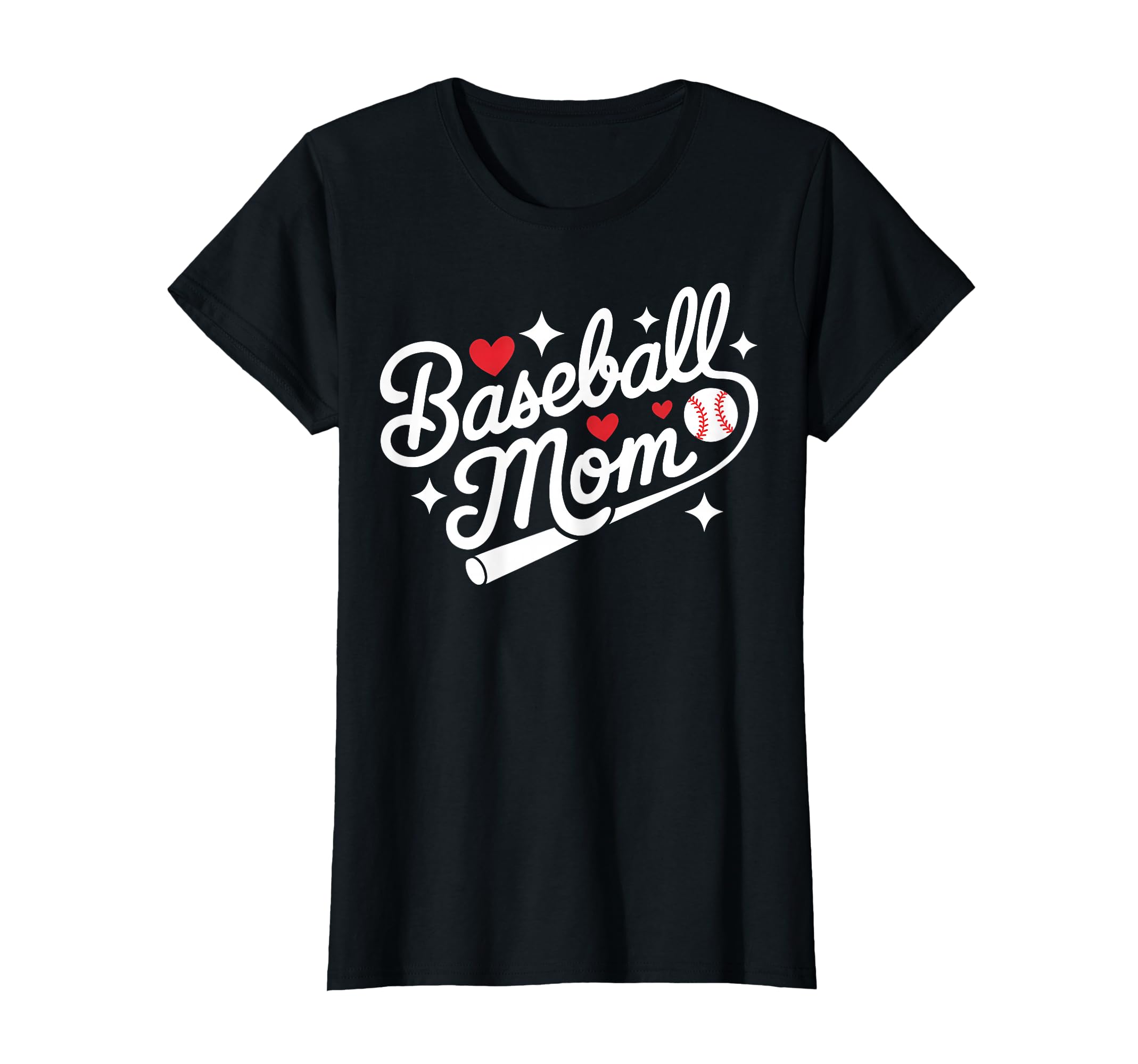 Baseball Mom Sports Player Mother T-Shirt - Minimalist Print for Adults - T-Shirt, Sweatshirt, Hoodie