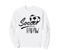 Soccer Papaw Heart Family Matching Team Sweatshirt - Graphic Print Unisex - T-Shirt, Sweatshirt, Hoodie