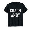Coach Andy Custom Football Soccer T-Shirt - Custom Art Print Men Women - T-Shirt, Sweatshirt, Hoodie