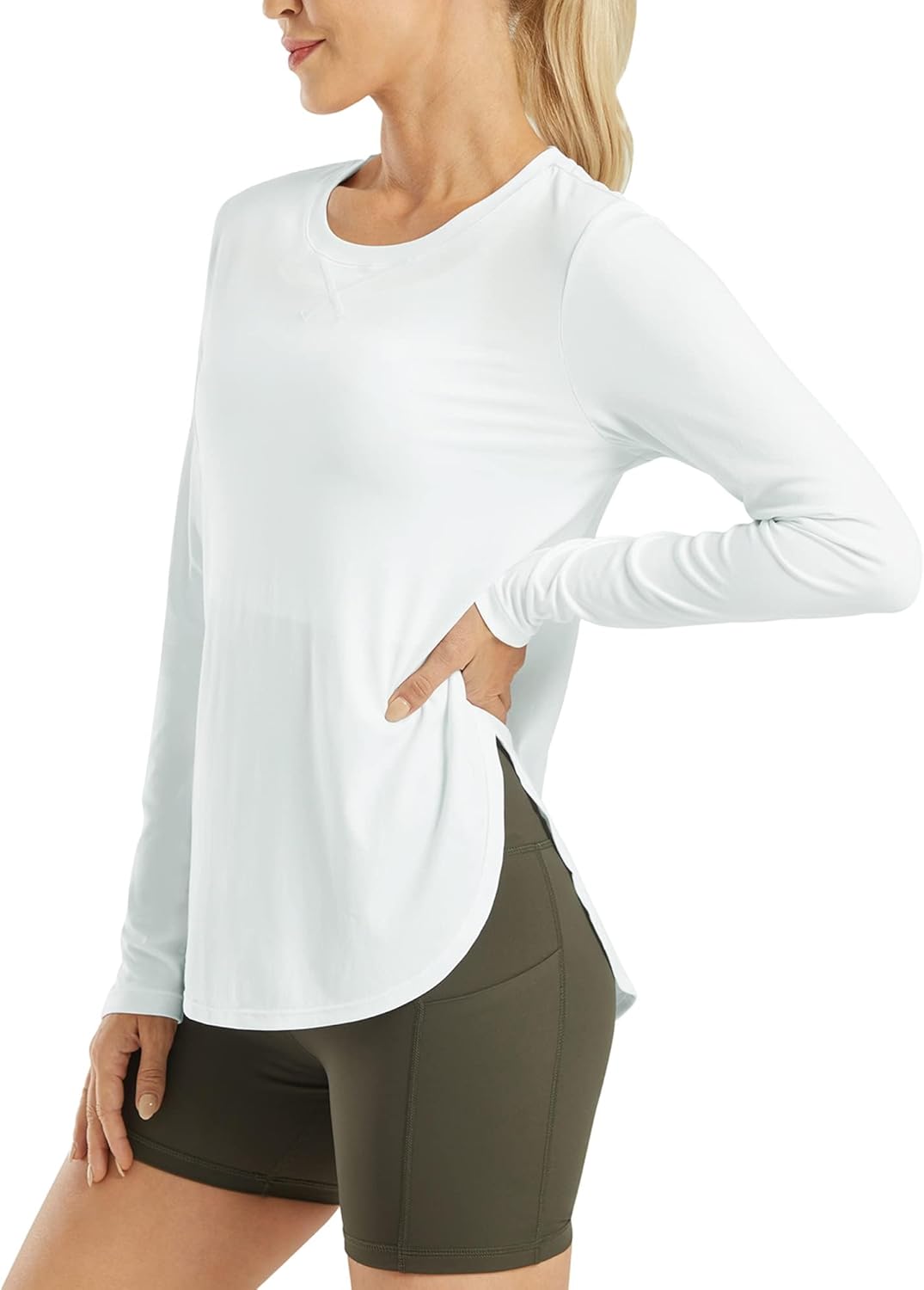 Women's UPF 50+ UV Workout Sun Outdoor Gym Hiking - Adult & Kids T-Shirts, Sweatshirts & Hoodies apparel design preview 1