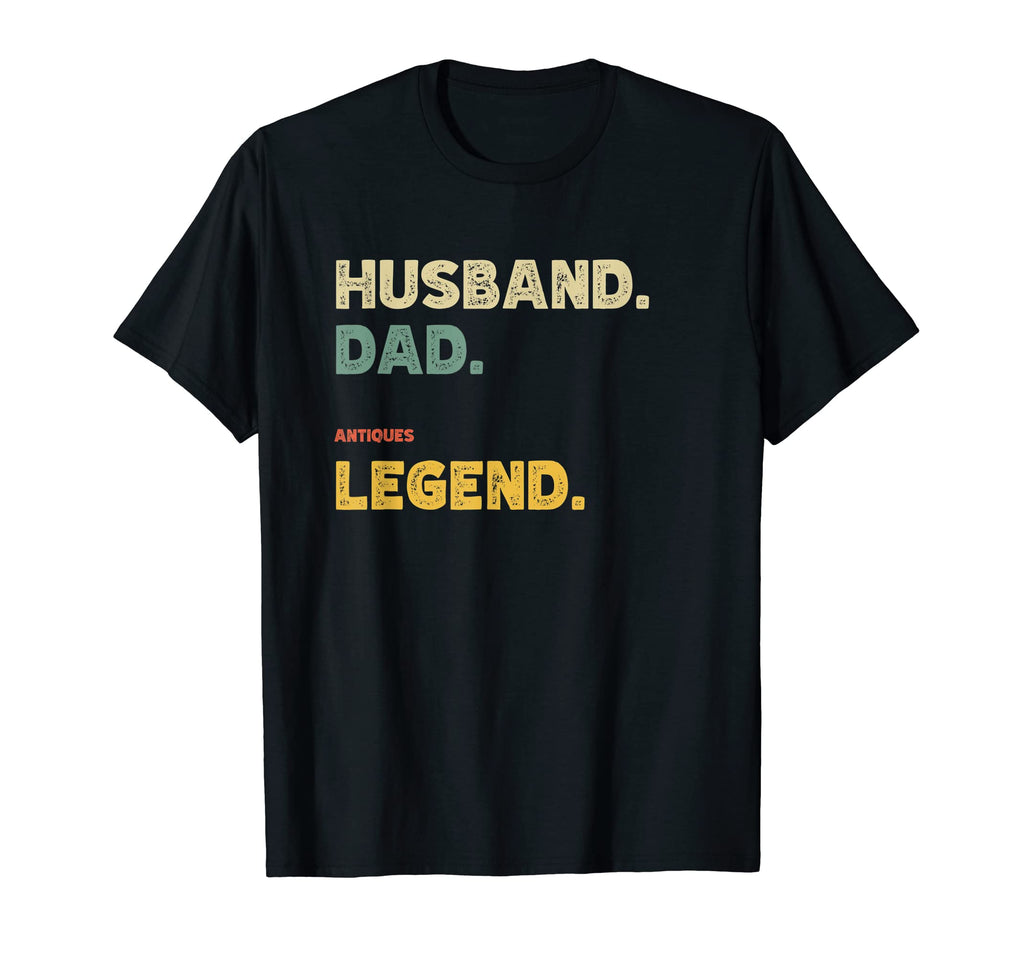 Mens Mens Funny Husband Dad Antiques T-Shirt - Graphic Print Men Women - T-Shirt, Sweatshirt, Hoodie