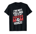 This Is My Soccer Mom Voice Goalkeeper T-Shirt - Minimalist Print Unisex - T-Shirt, Sweatshirt, Hoodie