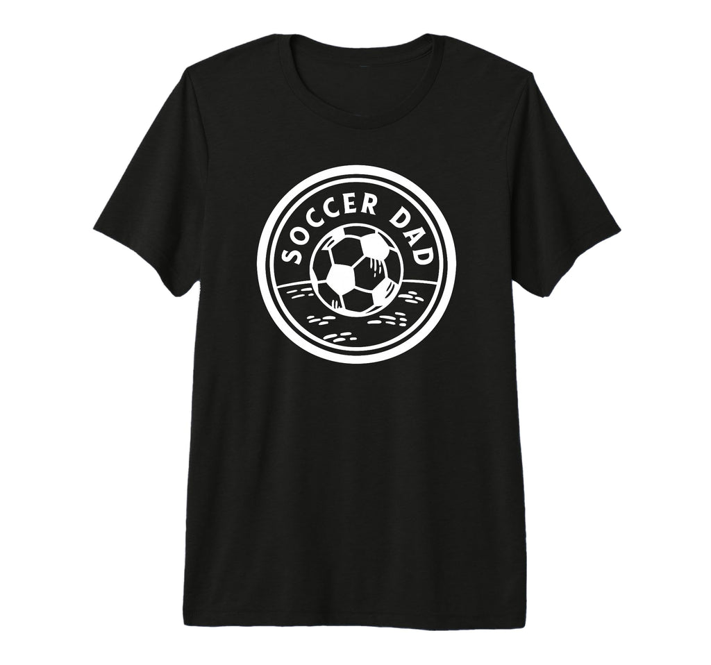 Soccer Sports Funny Soccer Dad Tri Blend T-Shirt - Streetwear Style Unisex - T-Shirt, Sweatshirt, Hoodie