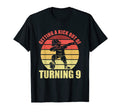 9 Year Old Happy 9Th Birthday Soccer T-Shirt - Aesthetic Graphic Men Women - T-Shirt, Sweatshirt, Hoodie