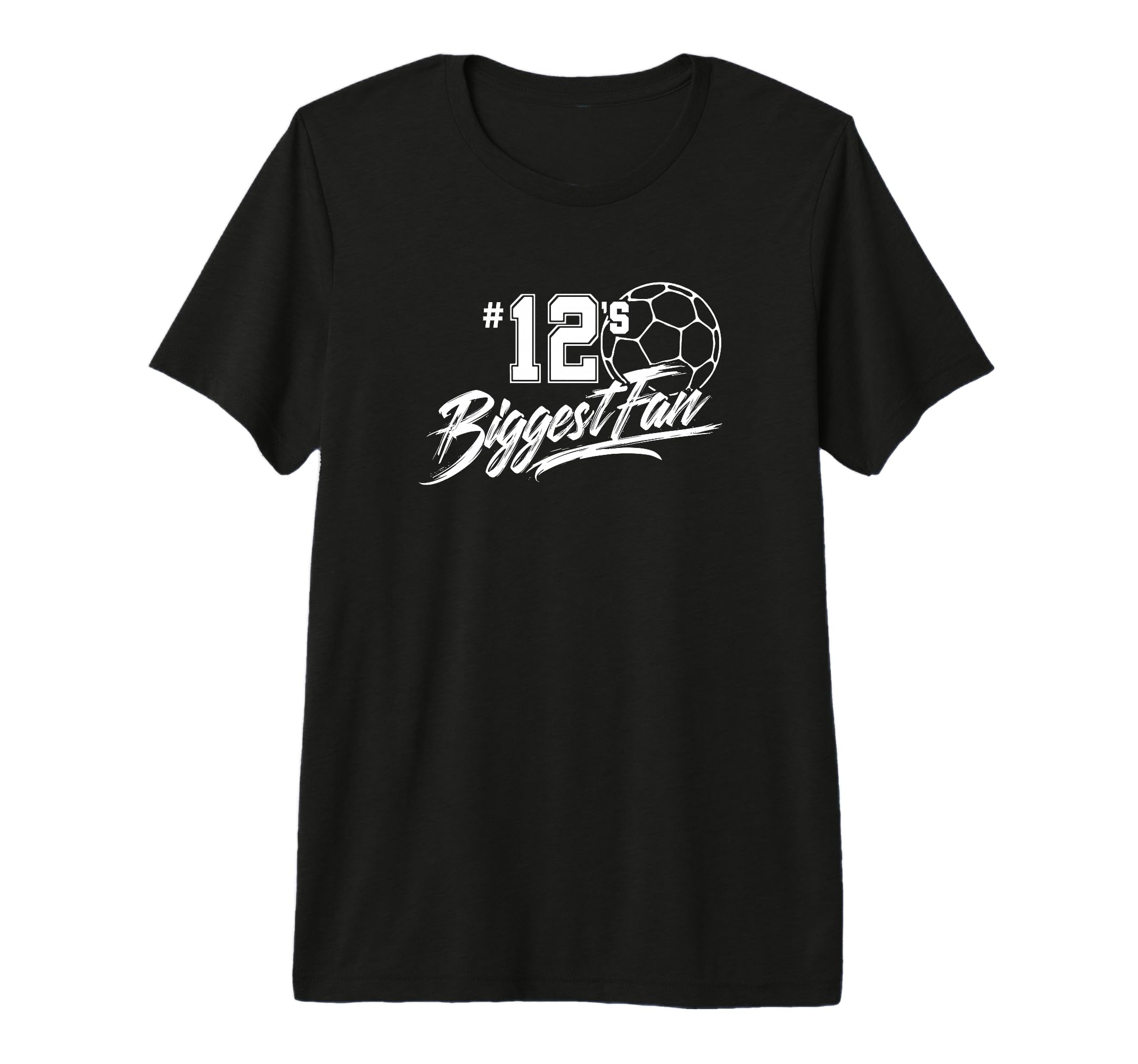 Number 12S Biggest Fan Soccer Player T-Shirt - Trendy Graphic Men Women - T-Shirt, Sweatshirt, Hoodie