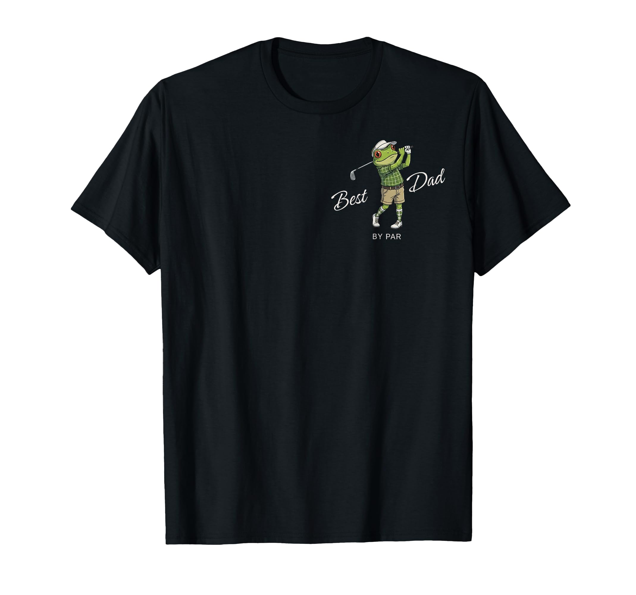 Best Dad Par Funny Golf Frog Dad Golfing T-Shirt - Unique Graphic Unisex - T-Shirt, Sweatshirt, Hoodie