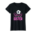 Soccer Sister Soccer Player Fan Sibling T-Shirt - Graphic Print Unisex - T-Shirt, Sweatshirt, Hoodie
