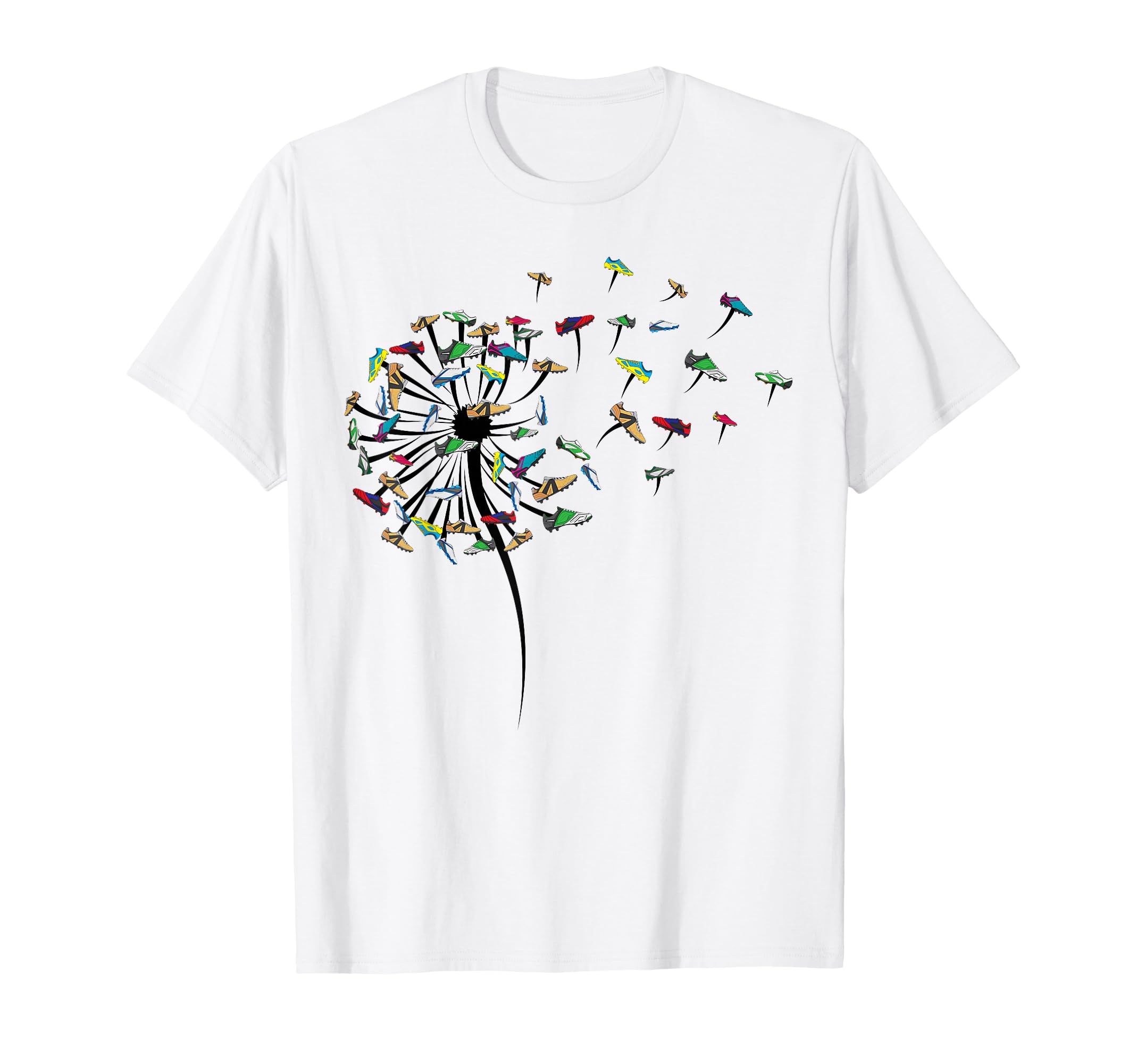 Dandelion Soccer Stuff Soccer Player Soccer T-Shirt - Graphic Print Unisex - T-Shirt, Sweatshirt, Hoodie