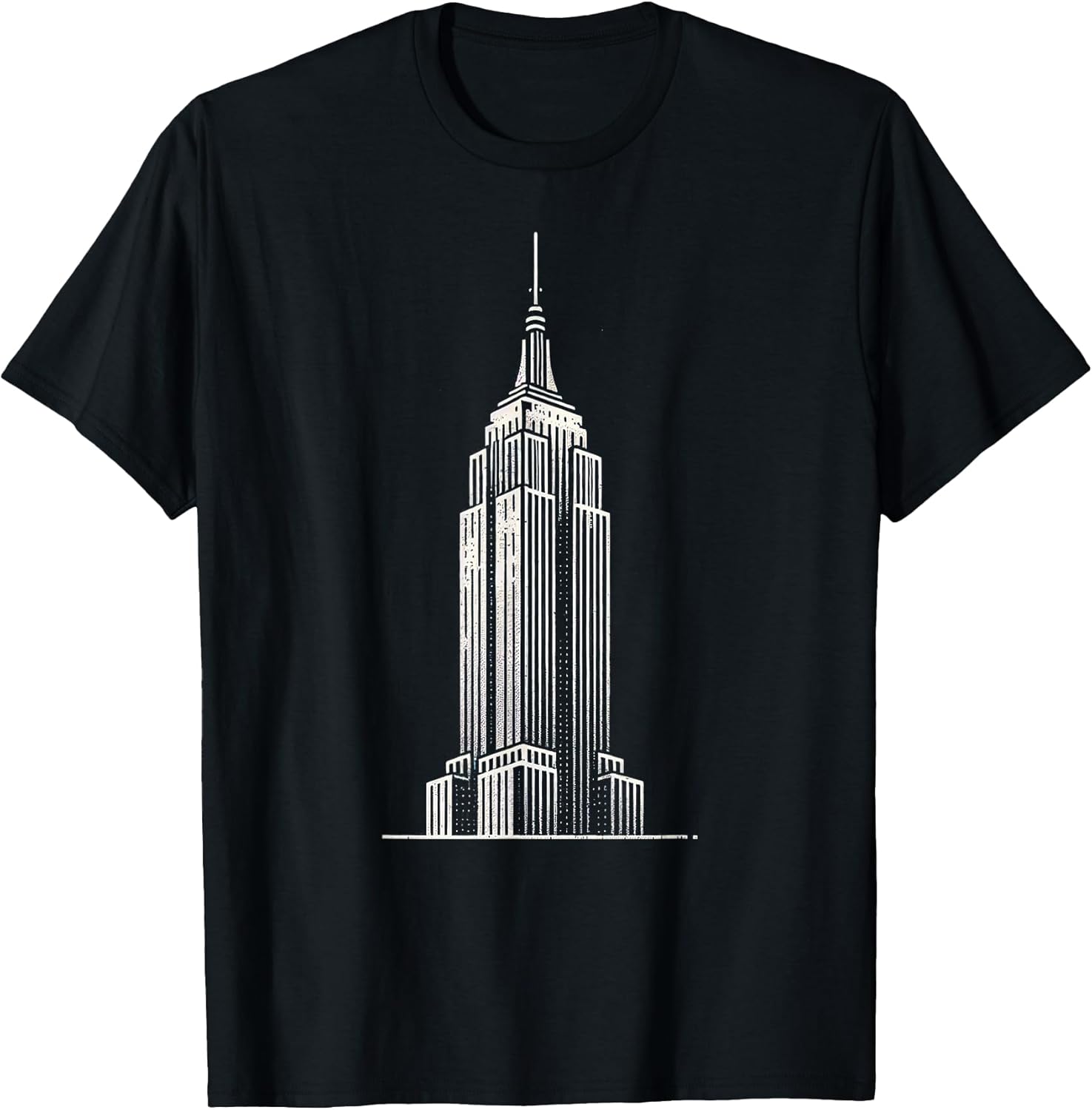 Empire State Line Art - Adult & Kids T-Shirts, Sweatshirts & Hoodies apparel design preview 1