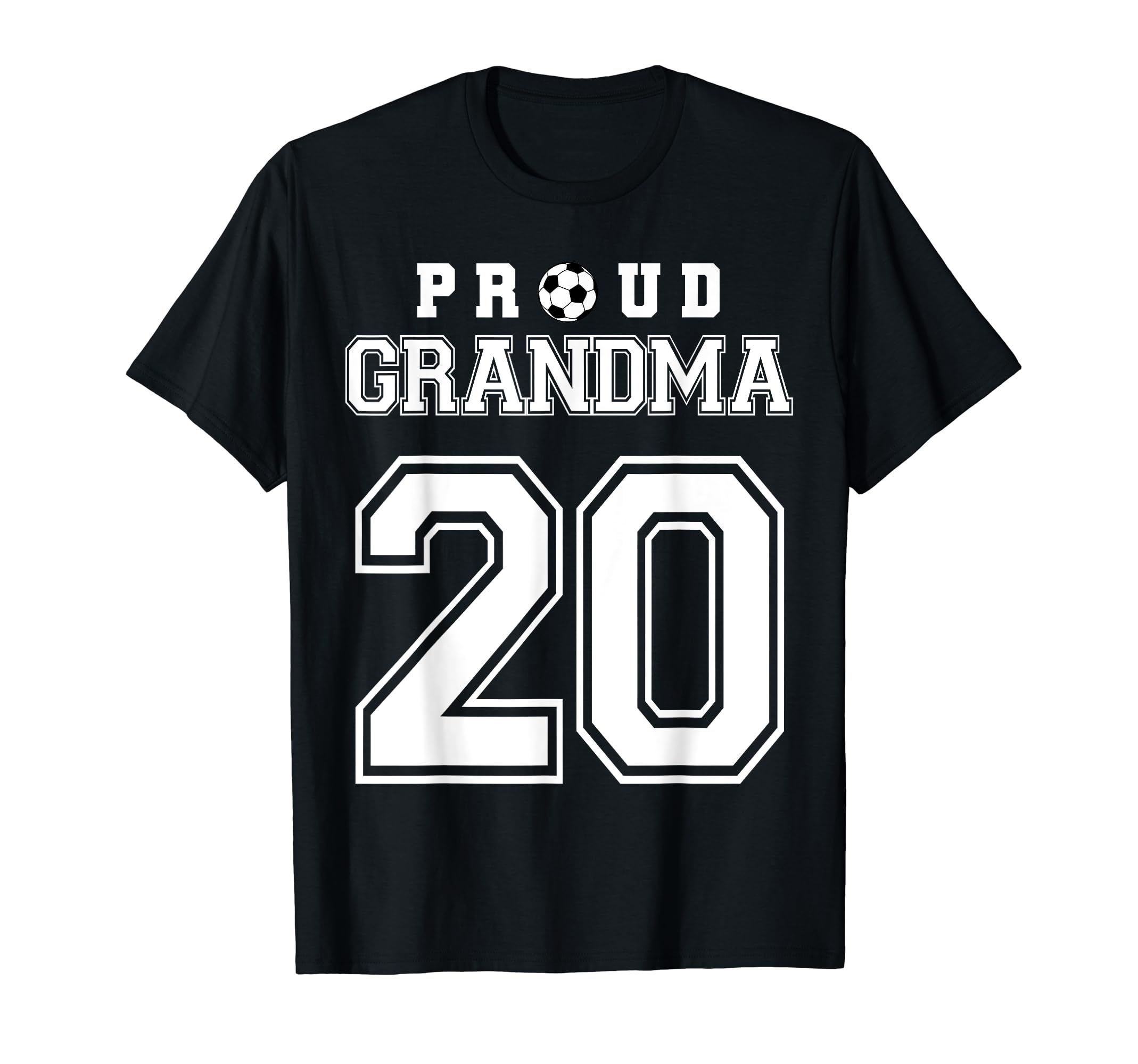 Number 20 Custom Proud Soccer Futbol T-Shirt - Graphic Print for Adults - T-Shirt, Sweatshirt, Hoodie