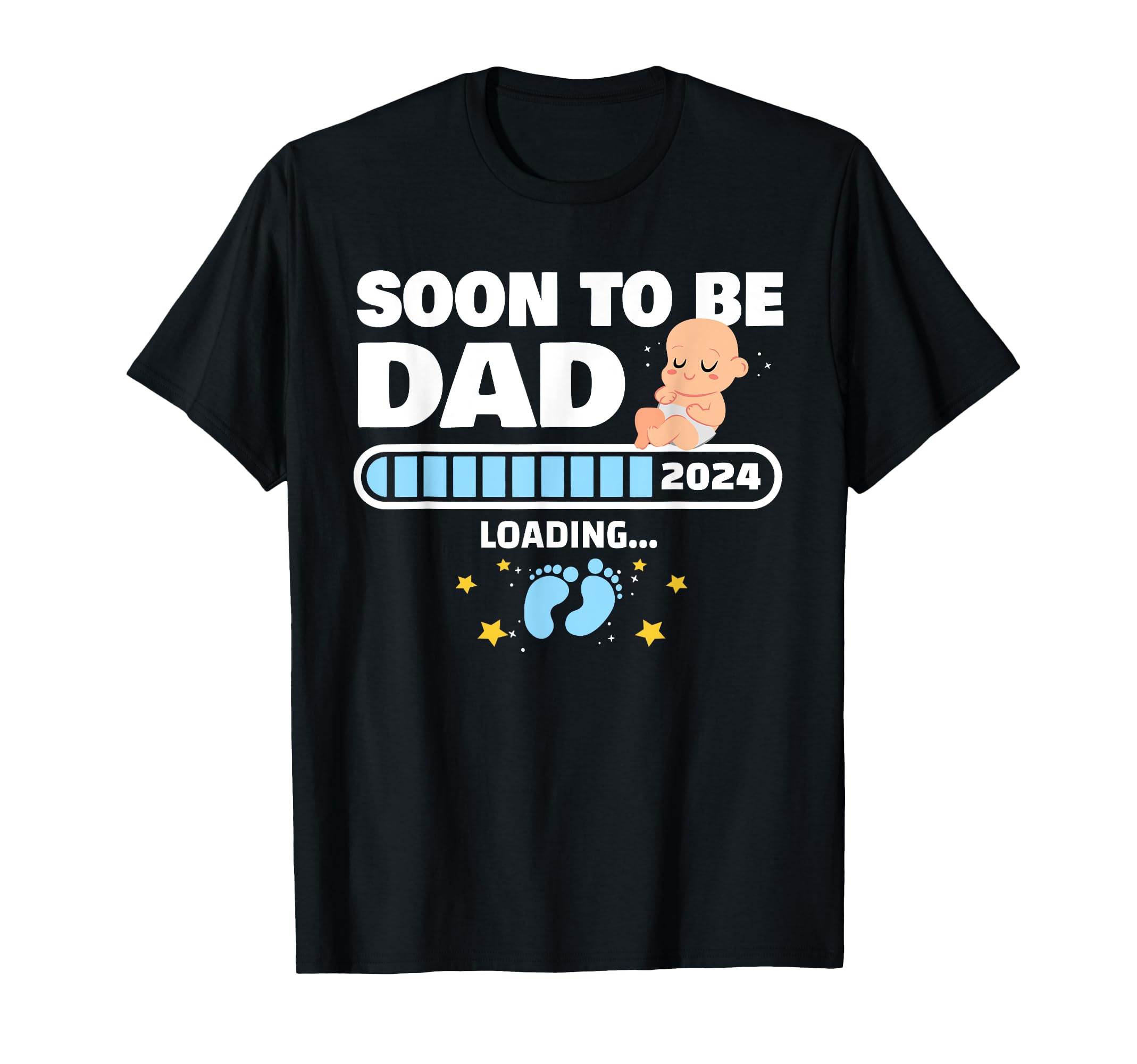 New Dad 1St Time Dad Est 2024 T-Shirt - Streetwear Style Men Women - T-Shirt, Sweatshirt, Hoodie