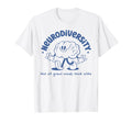 Neurodiversity All Great Minds Dont T-Shirt - Custom Art Print Unisex - T-Shirt, Sweatshirt, Hoodie