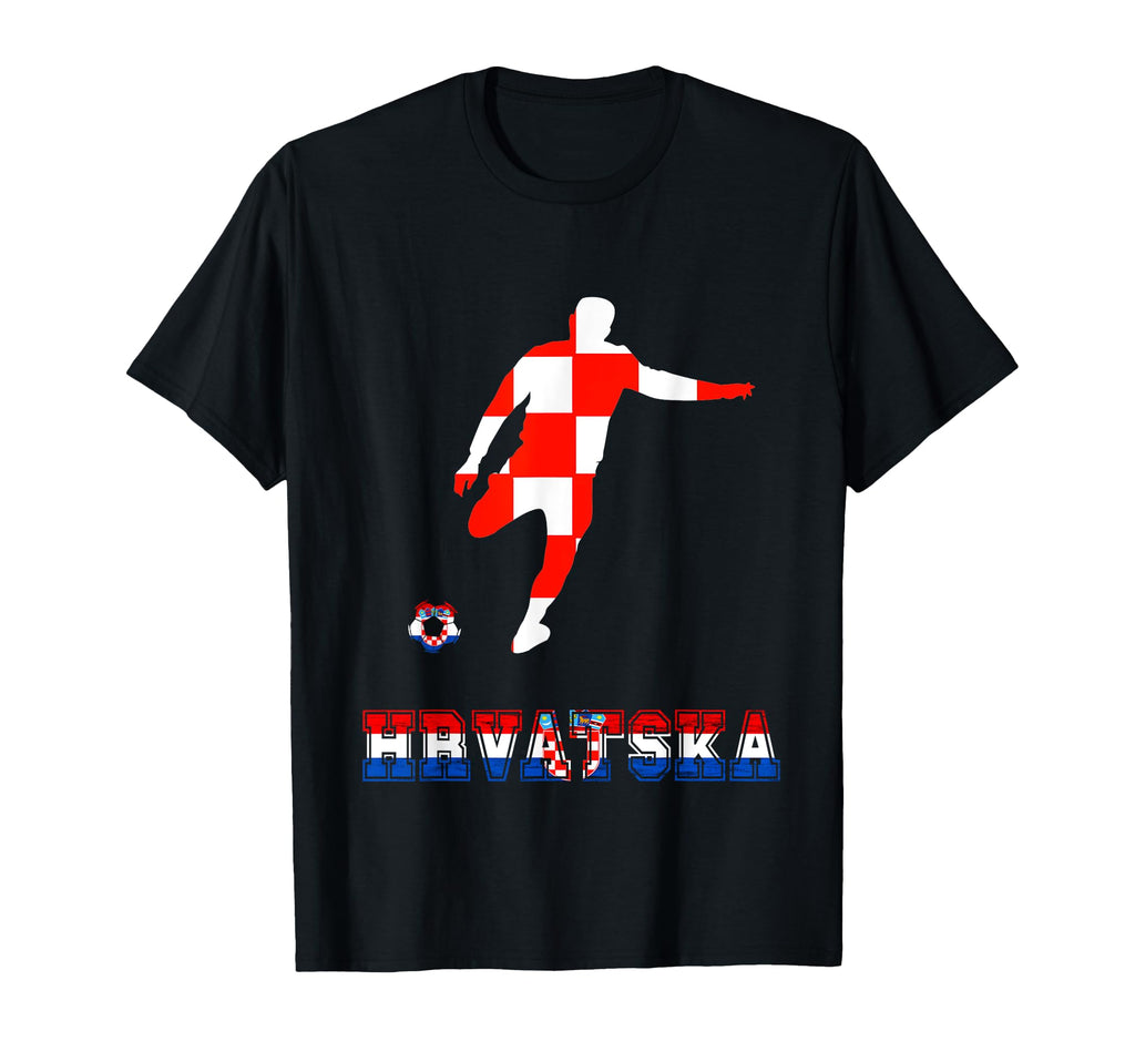 Hrvatska Soccer Team Croatian Football T-Shirt - Graphic Print for Adults - T-Shirt, Sweatshirt, Hoodie