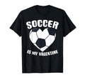 Valentine Soccer Sport Player T-Shirt - Custom Art Print Men Women - T-Shirt, Sweatshirt, Hoodie