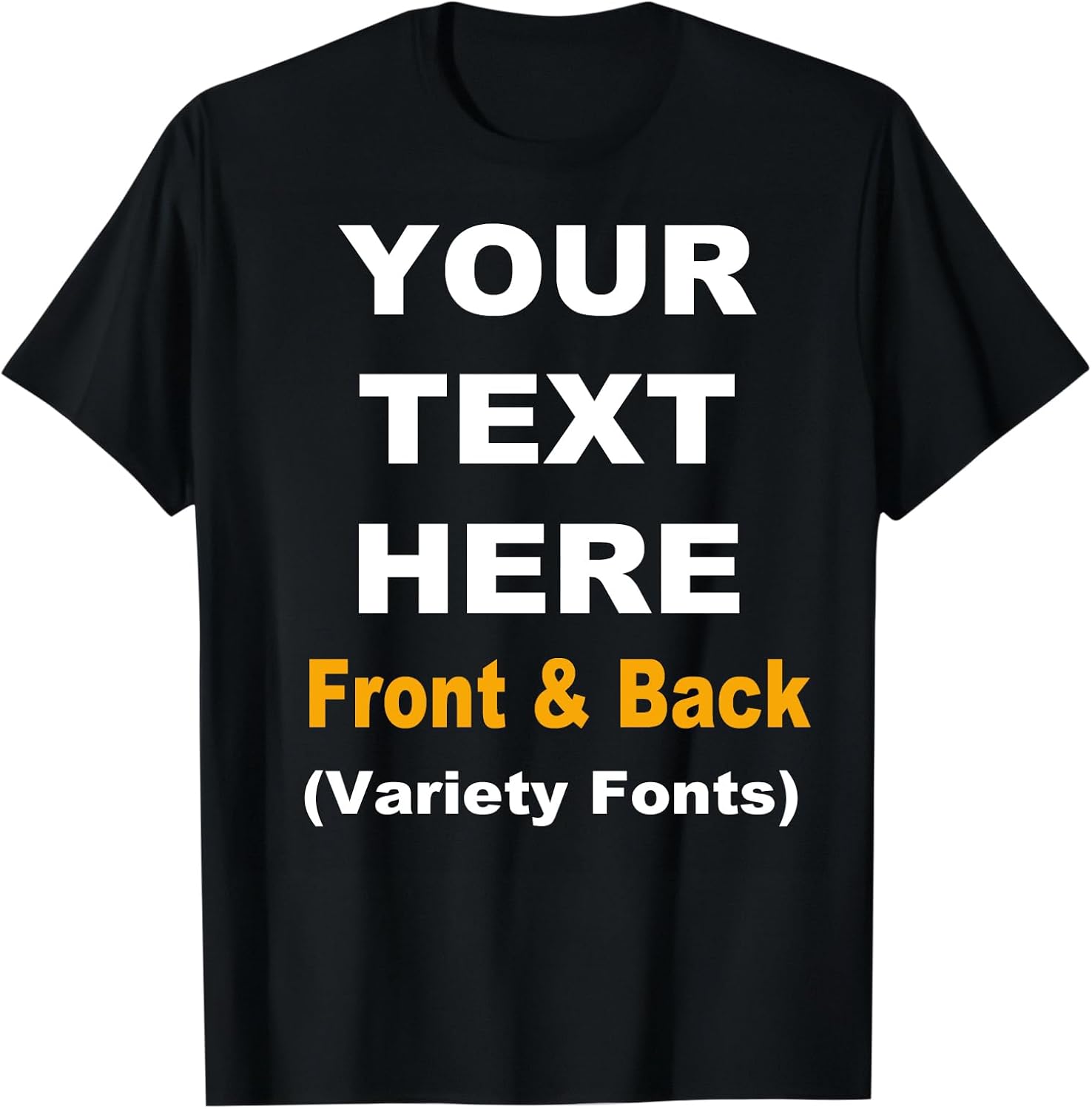 Custom Personalized Add Your Text Customized for Men - Adult & Kids T-Shirts, Sweatshirts & Hoodies apparel design preview 1