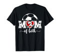 Mom Both Proud Soccer And Dance Mom T-Shirt - Custom Art Print Unisex - T-Shirt, Sweatshirt, Hoodie