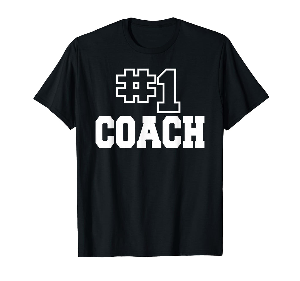 Number One Coach No 1 Manager T-Shirt - Aesthetic Graphic for Adults - T-Shirt, Sweatshirt, Hoodie