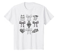 Wnba Las Vegas Aces Bow Grid T-Shirt - Minimalist Print Men Women - T-Shirt, Sweatshirt, Hoodie