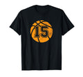 Basketball Player 15 Basketball Mom Dad T-Shirt - Graphic Print for Adults - T-Shirt, Sweatshirt, Hoodie